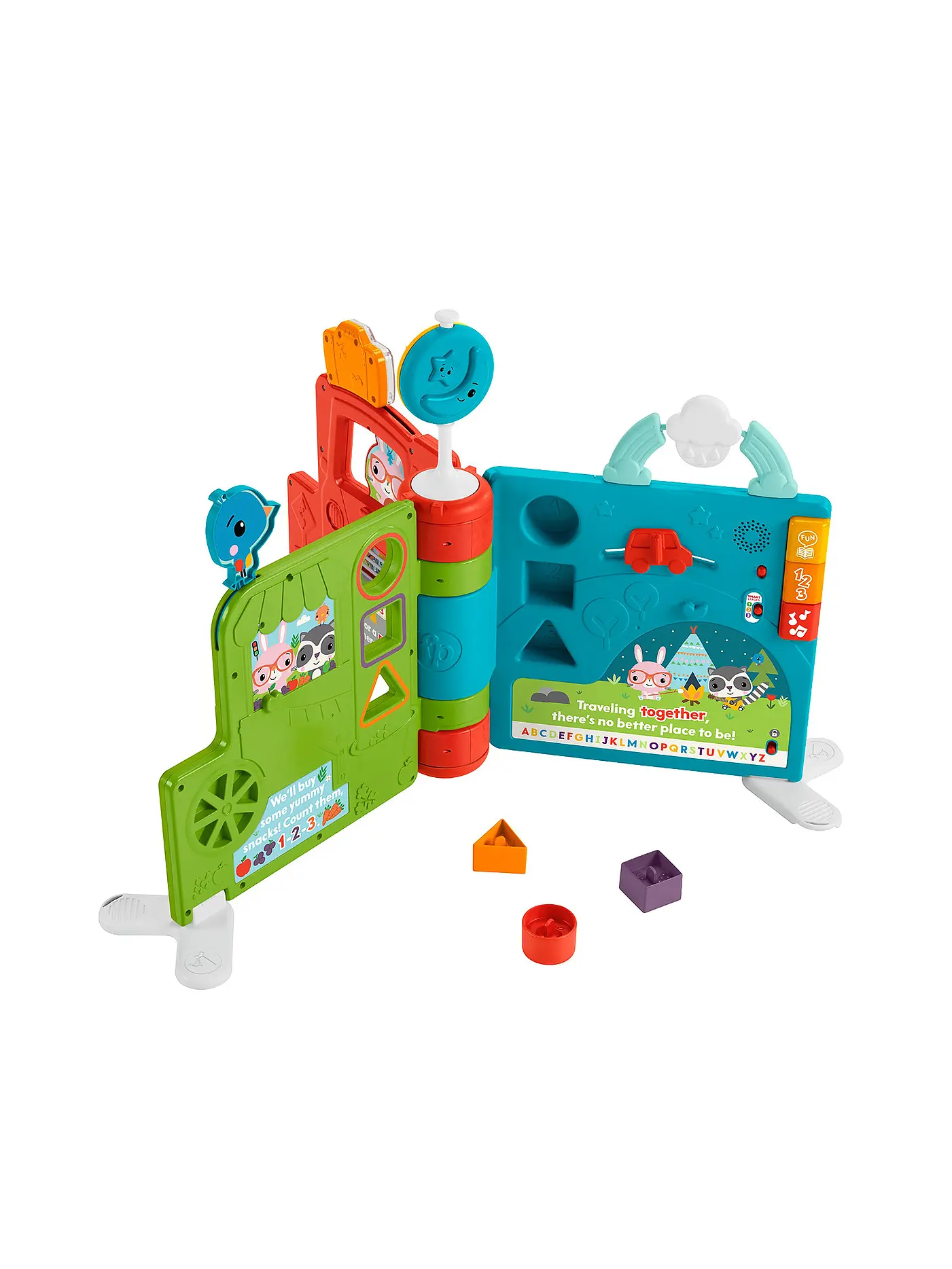 FISHER PRICE | Riesen Sitz & Steh Erlebnisbuch HCL07 | 